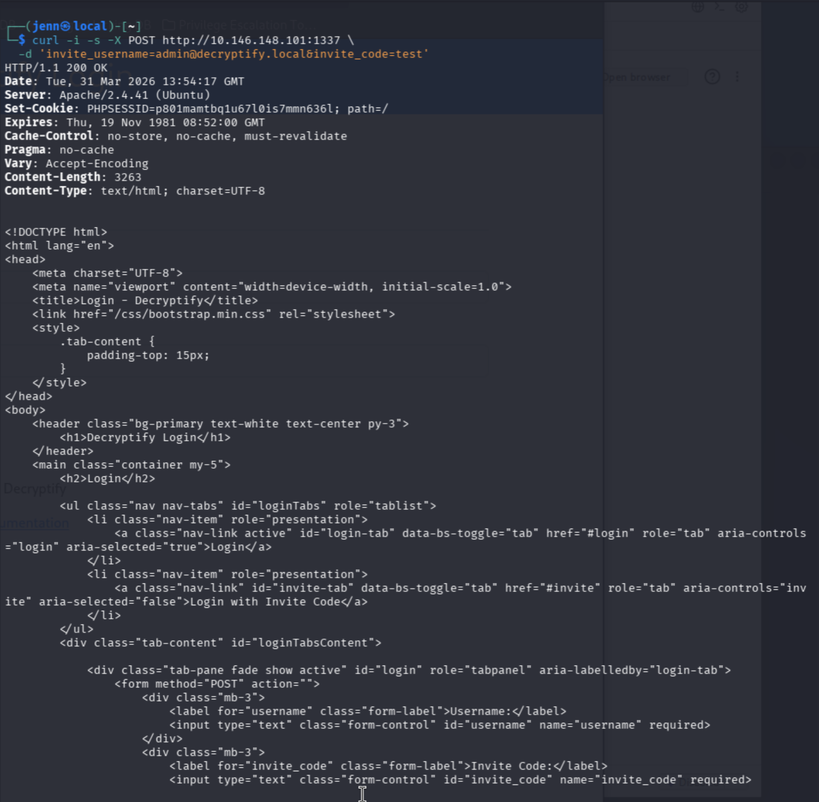 User enumeration leak — different error responses per email